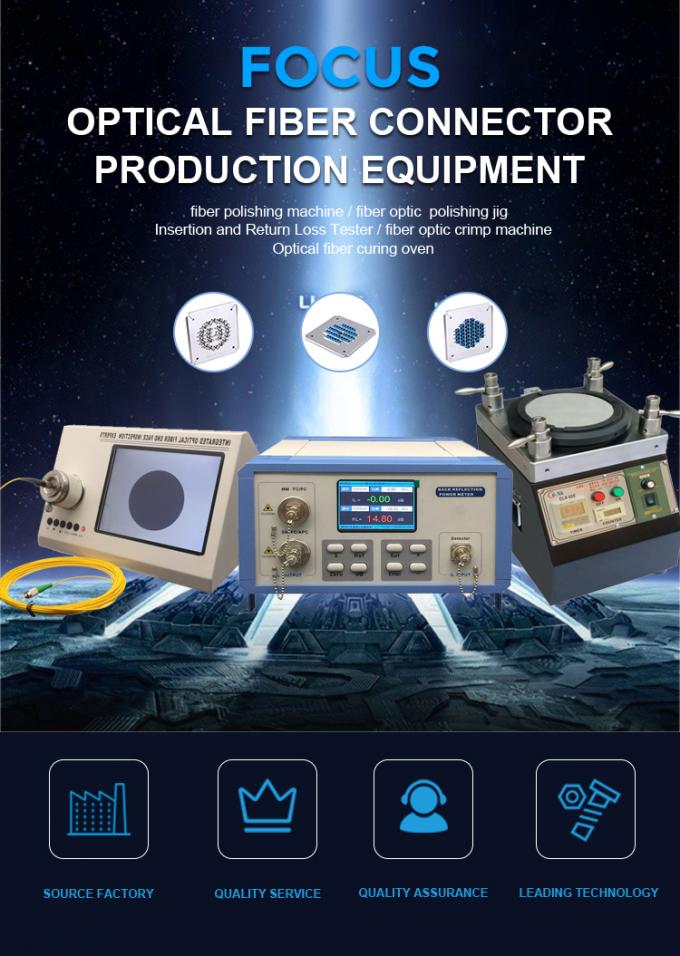 Fiber Optic Patchcord Connector Grinder cận cảnh