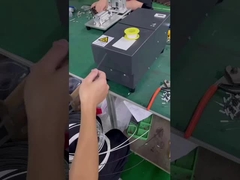 FTTH Flat Drop cáp dây dán dây tự động cắt & tháo máy