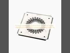 Nhà máy tùy chỉnh nhựa sợi quang đệm dây Avago HFBR-4501Z HFBR-4511Z kết nối đánh bóng Fixture Jig