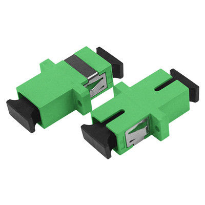 chất lượng  SC Type Flange Fiber Optic Adapters Simplex APC Low Insertion Loss nhà máy