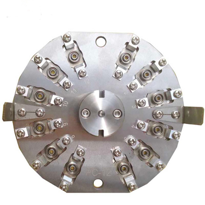 chất lượng  Fiber Optic FC UPC Polishing Fixture 12 Connectors Polishing Jig nhà máy