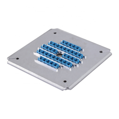 Đầu nối SC PC Bộ phận đánh bóng sợi dây Patch Giá đỡ 36 cổng