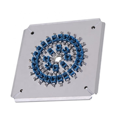 Đầu nối 32 cổng SC / PC Tấm đánh bóng sợi quang Thép không gỉ S136