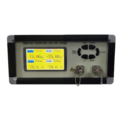Máy kiểm tra suy hao chèn sợi quang chính xác cao 3kg EXW FTTH AC260V