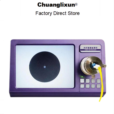 Máy hiển vi kiểm tra sợi tím hoạt động thuận tiện với màn hình 8 &quot;FTF 800 * 600PIX