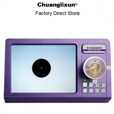 Máy hiển vi kiểm tra sợi tím hoạt động thuận tiện với màn hình 8 &quot;FTF 800 * 600PIX