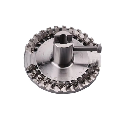 Clixun MPO MT PC Ferrules Fiber Optic Fixtures Máy đánh bóng Jig 24 Ferrules Sợi đánh bóng Jig