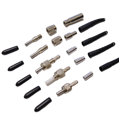 SMA 905 Cáp quang kết nối kim loại Ferrule / Adapter cho 200um 300um 400um 600um Patch Cord