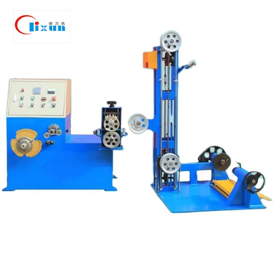 FTTH Drop Cable Cutting Machine Máy cuộn cho dây cáp dán sợi quang ngoài trời dây chuyền sản xuất