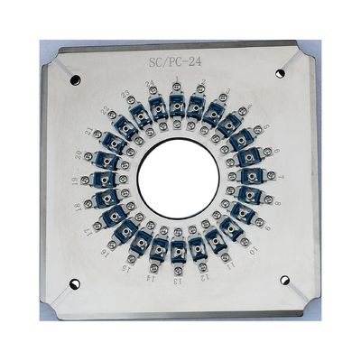 High Stability SC UPC Fiber Optic Polishing Fixture with Good Surface Quality and Independent Pressurized Way