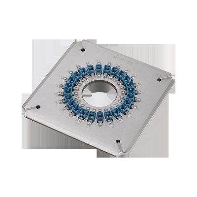 174*174*26mm Fiber Optic Polishing Fixture with 1.5 kgs Weight and Insertion Loss ≤0.20dB for SC UPC Connectors