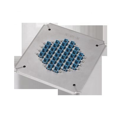36 Positions SC APC Connector Fiber Optic Polishing Jig with Hardened Stainless Steel S2316 and APC Return Loss ≥60dB