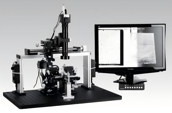 CLX Độ chính xác cao ±0.1μm Hệ thống tự động ghép nối quang PLC bảy trục Thiết bị căn chỉnh sợi quang cho Truyền thông quang học