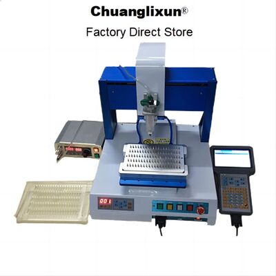 CLX-DJ02 Máy phân phối epoxy sợi quang tự động chính xác cao với nguồn cung cấp điện 300W và nguồn cung cấp điện AC110/220V