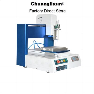 CLX-DJ02 Máy phân phối epoxy sợi quang tự động chính xác cao với nguồn cung cấp điện 300W và nguồn cung cấp điện AC110/220V