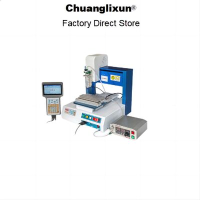 CLX-DJ02 Máy phân phối epoxy sợi quang tự động chính xác cao với nguồn cung cấp điện 300W và nguồn cung cấp điện AC110/220V