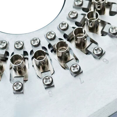 Thiết bị đánh bóng sợi S136 thép không gỉ cứng cho các kết nối ST với 24 kết nối trong một chu kỳ và mất tích chèn ≤0,20dB