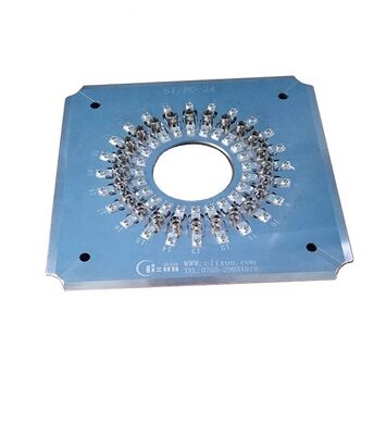 Thiết bị đánh bóng sợi S136 thép không gỉ cứng cho các kết nối ST với 24 kết nối trong một chu kỳ và mất tích chèn ≤0,20dB