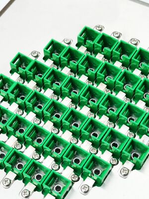 36 Positions Fiber Optic Polishing Jig with Hardened Stainless Steel S2316 for APC Return Loss ≥60dB