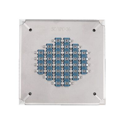 36 Positions Fiber Optic Polishing Jig with Hardened Stainless Steel S2316 for APC Return Loss ≥60dB