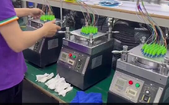 48 cổng LC PC Sợi quang đánh bóng Jig với thép không gỉ cứng cho mài hiệu quả cao