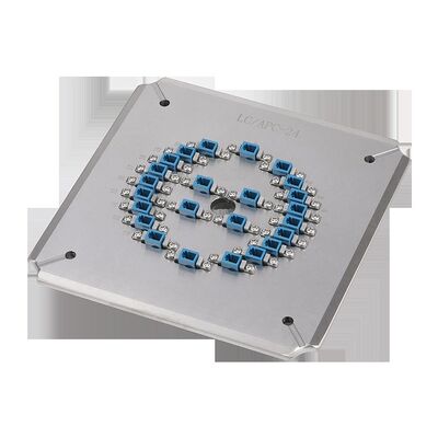 Phụ kiện đánh bóng LC APC 24 vị trí với thép không gỉ S136 cho đánh bóng sợi quang hiệu quả cao