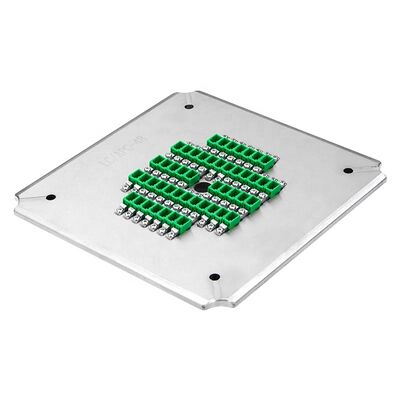 Phụ kiện đánh bóng LC APC 24 vị trí với thép không gỉ S136 cho đánh bóng sợi quang hiệu quả cao