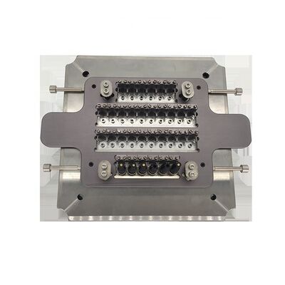 Thép không gỉ cứng Stained Fiber Optic Polishing Jig với lắp ráp / tháo ráp cho mặt cuối được đánh bóng chất lượng cao