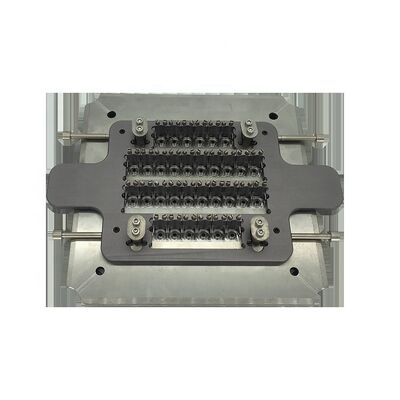 Thép không gỉ cứng Stained Fiber Optic Polishing Jig với lắp ráp / tháo ráp cho mặt cuối được đánh bóng chất lượng cao