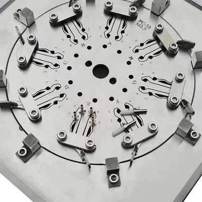 32 Tâm sợi Thép không gỉ cứng Thiết bị đánh bóng cho Ferrule Sợi quang với ≤0.20dB Loss Insertion