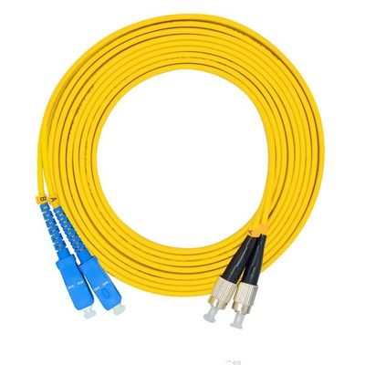 Dây vá sợi quang ngoài trời ROHS Dây thả Sc đến Fc Dây vá 3.0mm 2m