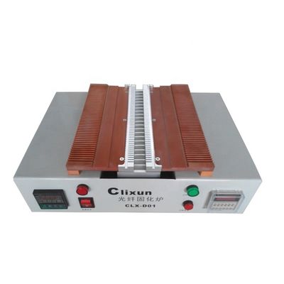 Máy sản xuất dây vá sợi quang AC220V Đầu nối Sc Fc St Lò đóng rắn Epoxy