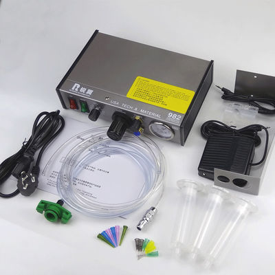 Máy phun Epoxy sợi bán tự động Thiết bị pha chế Epoxy sợi Ferrule