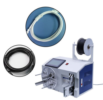 Máy ràng buộc cáp quang 50-150MM Thiết bị cuộn bán tự động AC220V