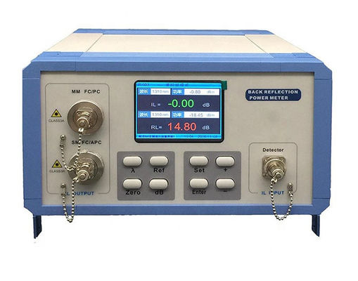 Máy đo suy hao sợi quang chèn IL RL 1310 / 1550nm Độ chính xác cao