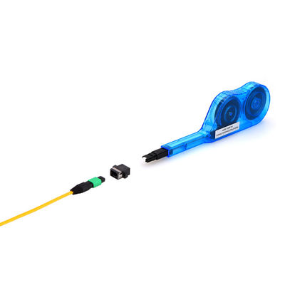 Một thao tác cầm tay Công cụ cáp sợi quang Bút làm sạch hơn cho Ferrules MPO MTP