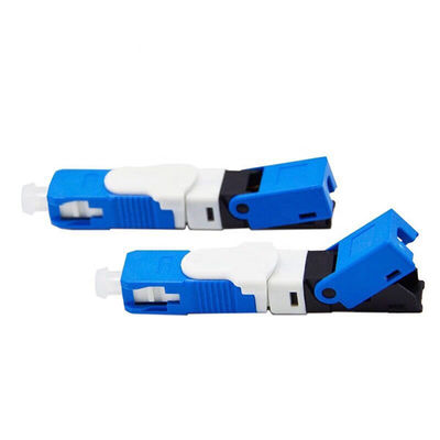 Đầu nối sợi quang bằng nhựa FTTH, Đầu nối sợi quang kết nối nhanh 2 * 3mm