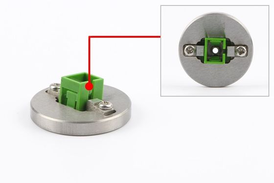 Đầu nối SC Kết nối sợi quang Bộ phận đánh bóng dây Ferrule Puck Sử dụng tay