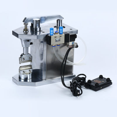 Máy sản xuất dây vá sợi quang 50 / 60Hz Máy uốn sắt thiết bị đầu cuối khí nén Ferrule