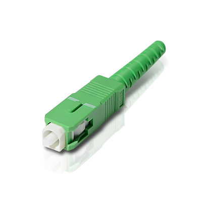 Đầu nối sợi quang đơn chế độ đơn có độ chính xác cao Đầu nối kênh sợi quang PBT Khởi động 5,0mm