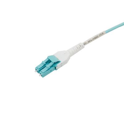 Cáp quang SM / OM3 / OM4 Đầu nối song công LC cho dây vá bọc thép