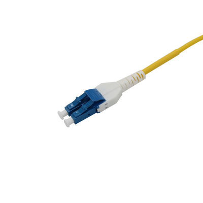 Cáp quang SM / OM3 / OM4 Đầu nối song công LC cho dây vá bọc thép