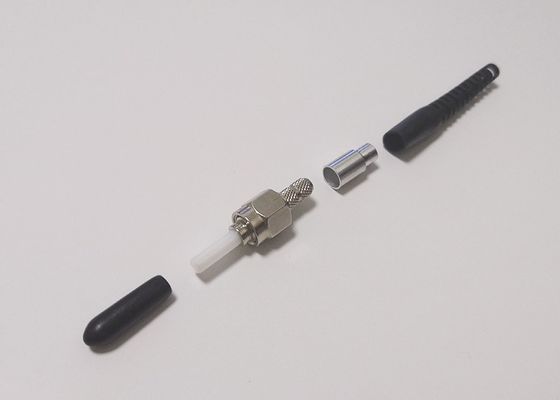 Công nghiệp y tế Apc Upc Sợi Patch Đầu nối với Ferrule kim loại