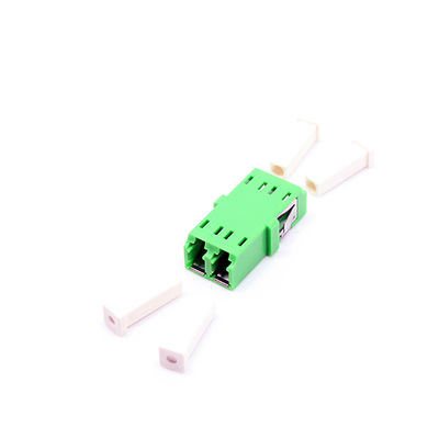 Bộ chuyển đổi song công SM / MM / OM3 / OM4 Lc Apc, Bộ điều hợp cáp quang với màn trập bên trong