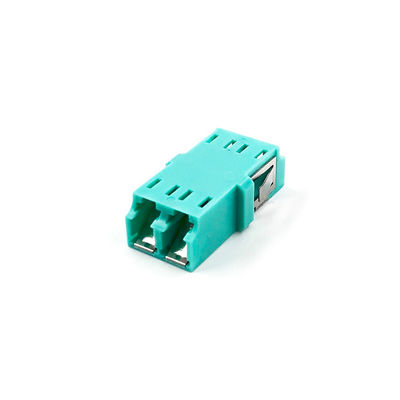 Bộ chuyển đổi song công SM / MM / OM3 / OM4 Lc Apc, Bộ điều hợp cáp quang với màn trập bên trong