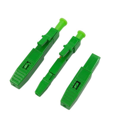 Đầu nối nhanh cáp quang có thể lắp đặt tại trường nhựa FTTH Lc / Upc Sử dụng quân sự