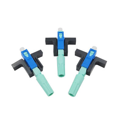 ISO9001 SC Bộ kết nối nhanh cáp quang UPC cho cáp quang FTTH 0.9 / 2.0 / 3.0mm