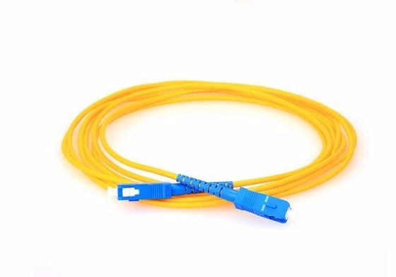Cáp sợi quang trong nhà FTTH quân sự với đầu nối nam SC UPC
