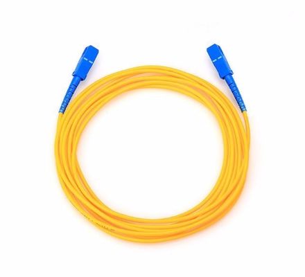 Cáp sợi quang trong nhà FTTH quân sự với đầu nối nam SC UPC