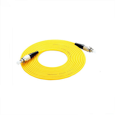 Sợi quang G657A2 màu vàng Sc Upc đến Sc Apc Dây vá Cáp đơn Chế độ Đơn giản
